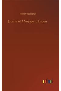 Journal of A Voyage to Lisbon
