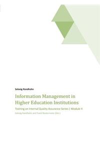 Information Management in Higher Education Institutions