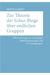 Zur Theorie der Schur-Ringe über endlichen Gruppen