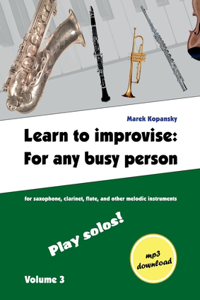 Learn to improvise