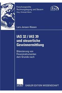 IAS 32 / IAS 39 und steuerliche Gewinnermittlung