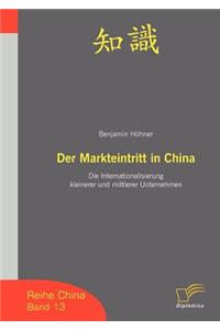 Markteintritt in China