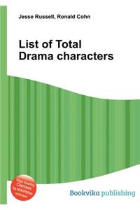 List of Total Drama Characters