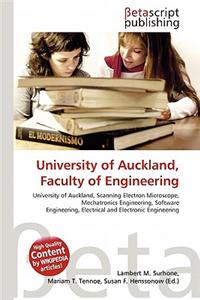 University of Auckland, Faculty of Engineering