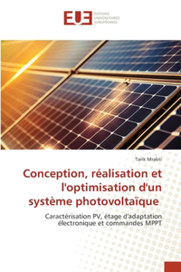 Conception, réalisation et l'optimisation d'un système photovoltaïque