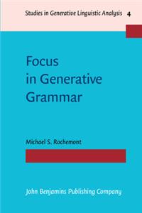 Focus in Generative Grammar