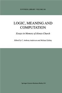 Logic, Meaning and Computation