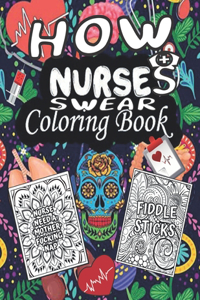 How nurses swear coloring book