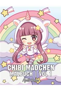 Chibi Mädchen Malbuch Vol 1