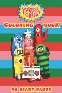 Yo Gabba Gabba Coloring Book