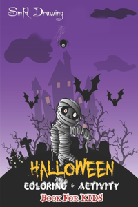 Halloween coloring & Activity books For Kids