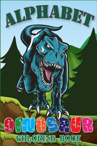 Alphabet Dinosaur Coloring Book