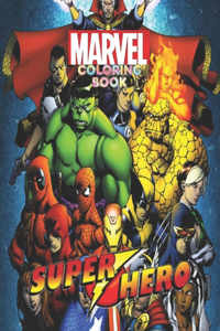 MARVEL Super Heroes coloring book