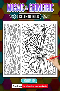Mosaic And Geometric Coloring Book