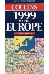 1999 Map of Europe