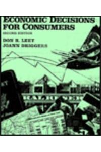 Economic Decisions for Consumers