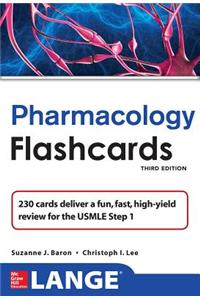 Lange Pharmacology Flash Cards, Third Edition