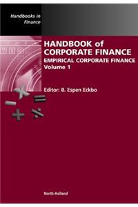 Handbook of Corporate Finance