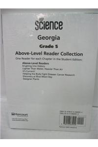 Harcourt School Publishers Science: Above Level Reader Collection Grade 5