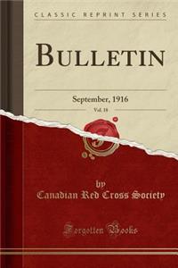 Bulletin, Vol. 18