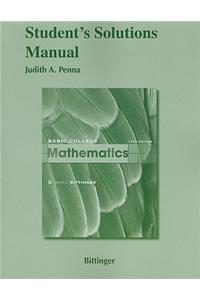 Student Solutions Manual for Basic College Mathematics