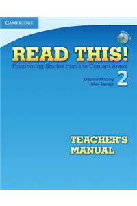 Read This! Level 2 Teacher's Manual with Audio CD