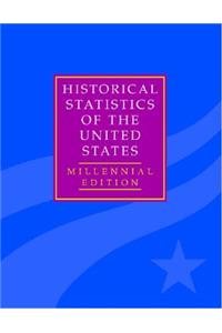 The Historical Statistics of the United States 5 Volume Hardback Set