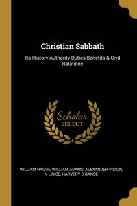 Christian Sabbath