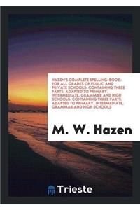 Hazen's Complete Spelling-Book