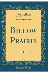 Billow Prairie (Classic Reprint)