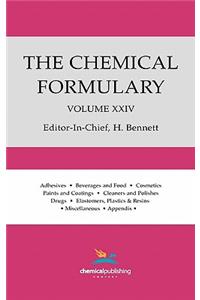 Chemical Formulary, Volume 24
