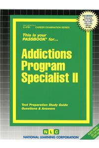 Addictions Program Specialist II