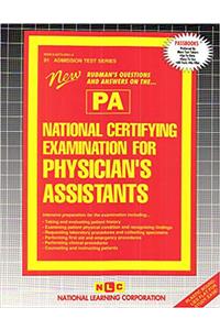 National Certifying Examination for Physician's Assistant (Pa/Nce)