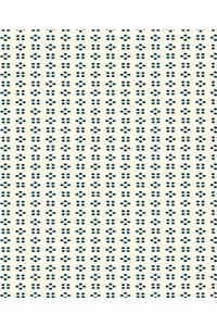 Pattern Design School Composition Book Diamonds Dots