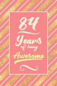 84th Birthday Journal