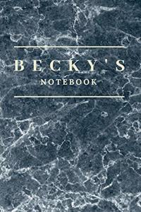 Becky's Notebook