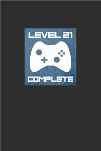 Level 21 Complete