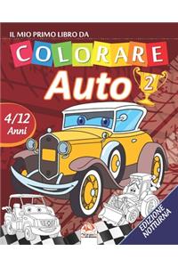 Il mio primo libro da colorare - auto 2 - Edizione notturna
