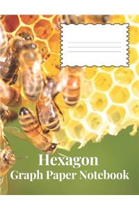 Hexagon Graph Paper Notebook (Large) 120 Pages 8.5