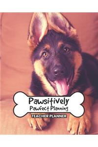 Teacher Planner Pawsitively Pawfect Planning