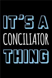 It's a Conciliator Thing