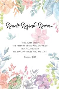Renew Refresh Revive Journal