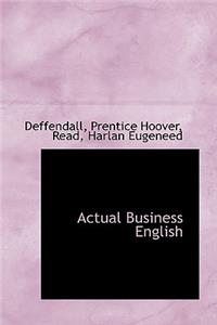 Actual Business English