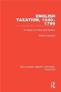 Routledge Library Editions: Taxation