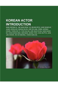 Korean Actor Introduction
