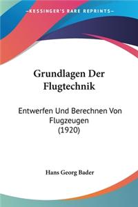 Grundlagen Der Flugtechnik