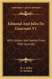 Edmond and Jules de Goncourt V1