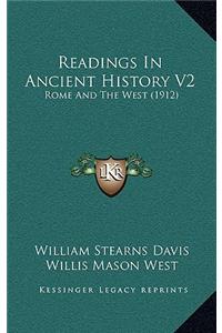 Readings In Ancient History V2