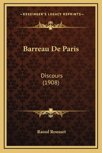 Barreau De Paris