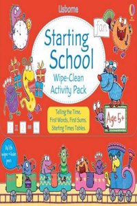 Starting School Wipe-Clean Activity Pack